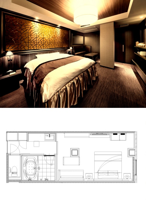 Room 706〜709 ReFaルームの図面